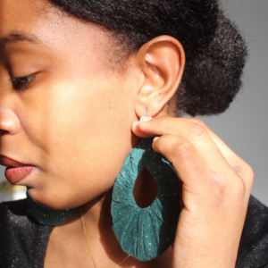 "EAUdacieuses" - Boucles d'oreilles en upcycling